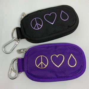 Essential Oil Travel Keychain Carry Zip Pouch Bag